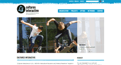Desktop Screenshot of cultures-interactive.de