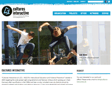 Tablet Screenshot of cultures-interactive.de